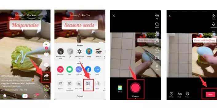 TikTok教程丨Duet合拍介绍