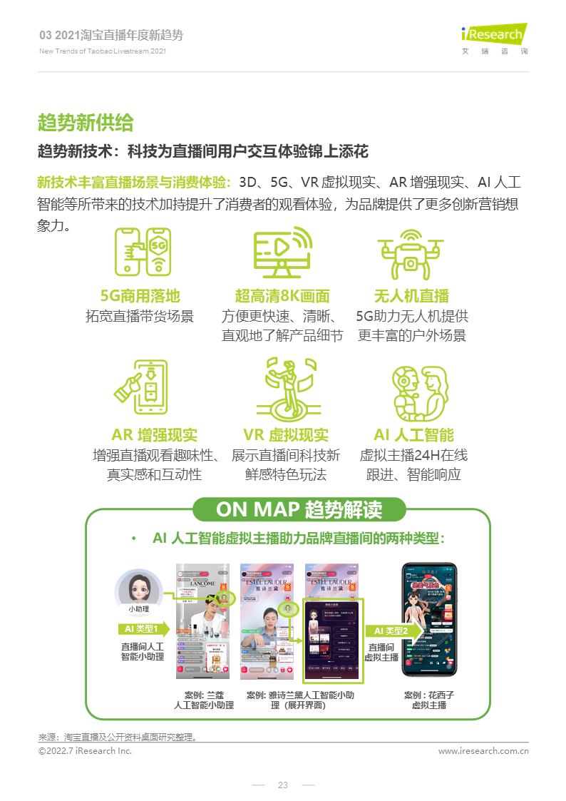 2022年淘宝直播年度新消费趋势报告