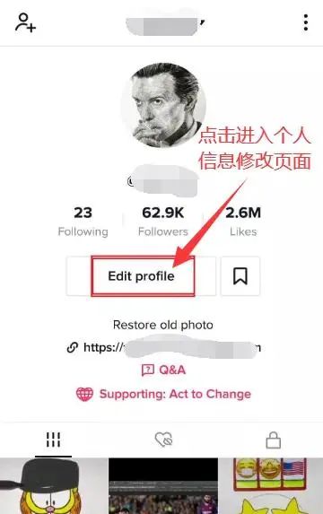 TikTok账号界面设置,TikTok资料怎么填写