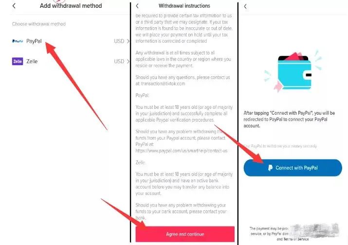 TikTok教程丨基金提现流程（二）绑定