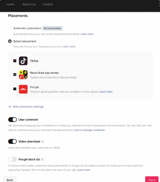 TikTok Ads教程丨TikTok广告层级结构（2）