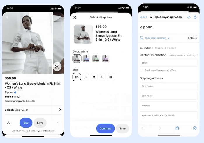 Shopify与美国社交平台Pinterest合作扩展拉美三大市场