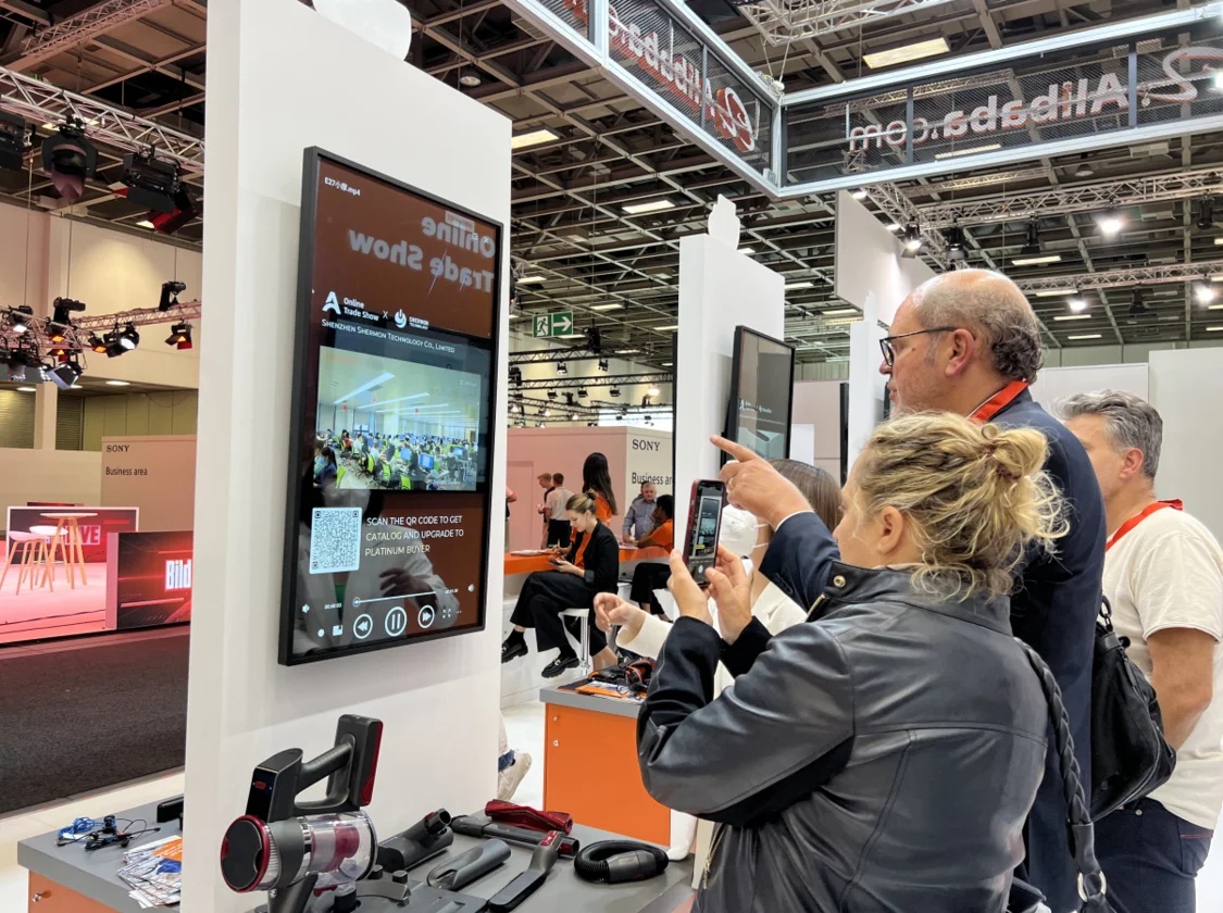 阿里国际站首次推出“数字化混展”服务