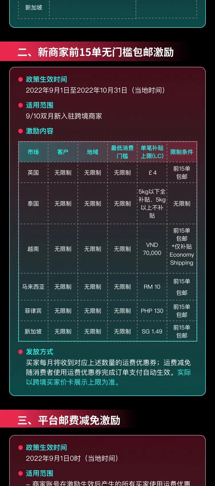 9-10双月TikTok跨境商家激励政策