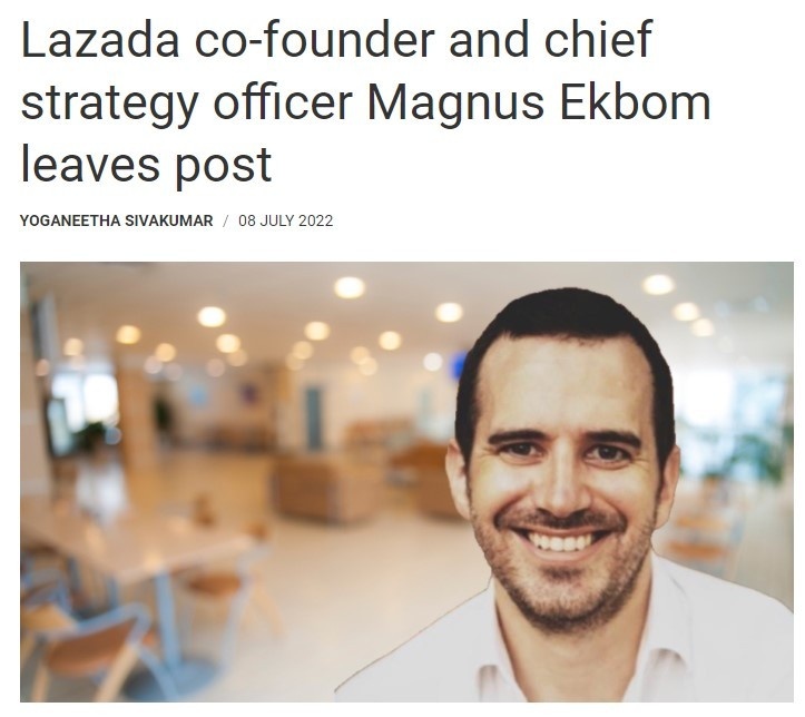 Lazada可持续发展负责人离职