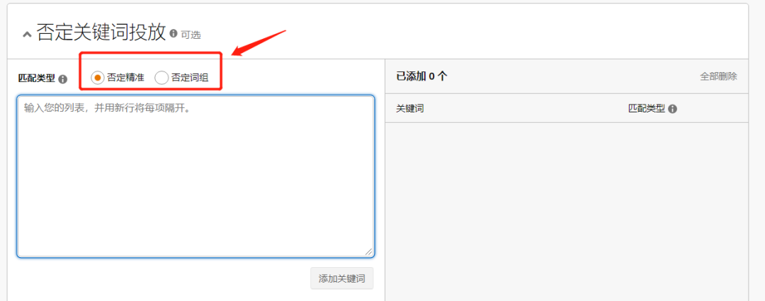 亚马逊手动关键词广告创建流程