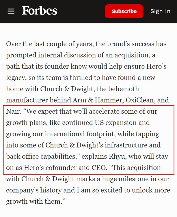 亚马逊本土品牌Hero Cosmetics以6.3亿美元被收购