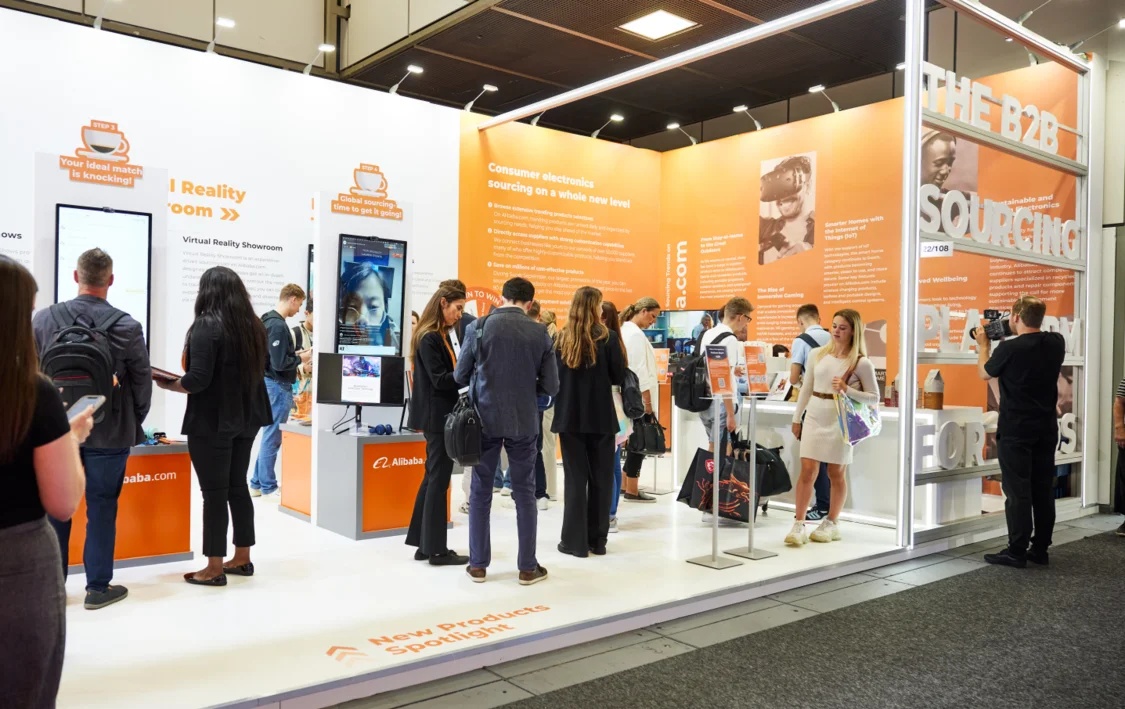 阿里国际站首次推出“数字化混展”服务