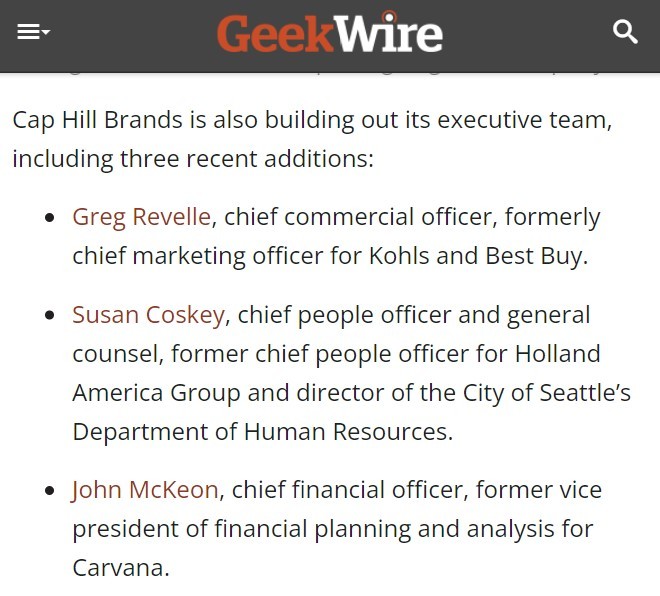 亚马逊聚合商Cap Hill Brands完成1亿美元B轮融资