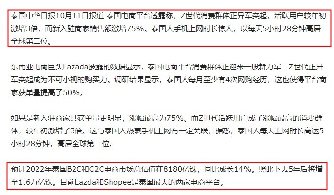 Lazada新入驻商家创收增长75%