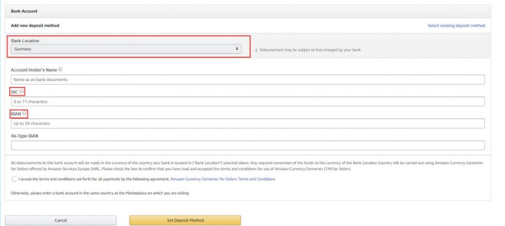 亚马逊荷兰站绑定Payoneer派安盈收款教程