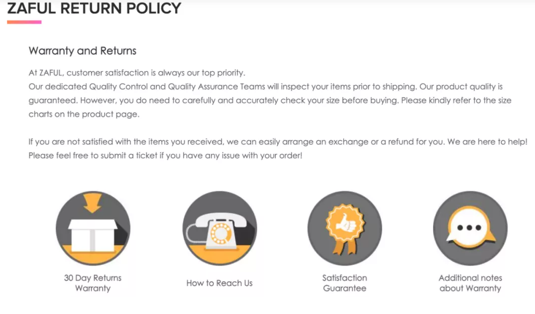 独立站退换货政策条款怎么写(退换货协议模板)