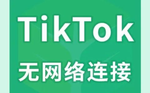TikTok没有网络连接怎么解决(TikTok没网络怎么办)