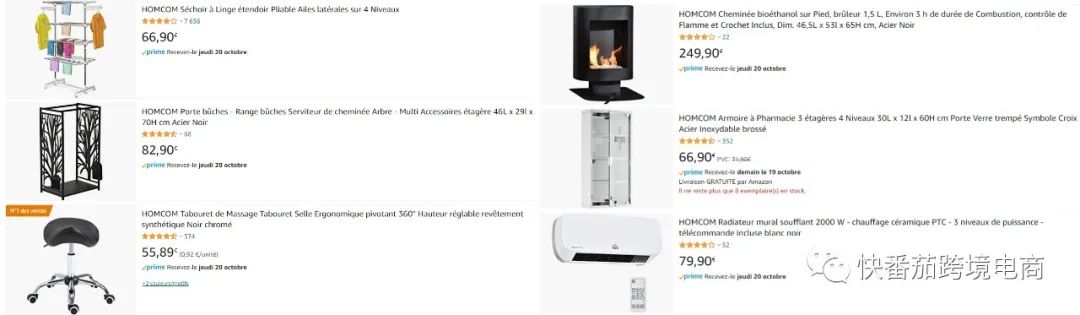 亚马逊法国站店铺推荐亚马逊法国站TOP10卖家