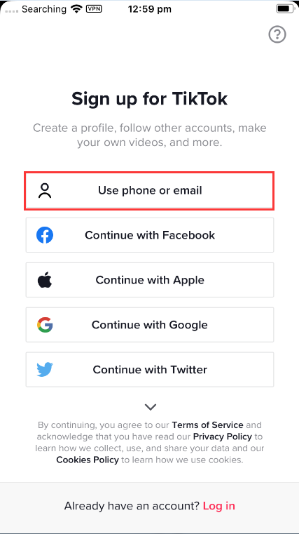 国内怎么注册TikTok(苹果手机注册TikTok图文教程)