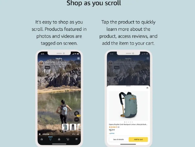 亚马逊推出短视频带货功能