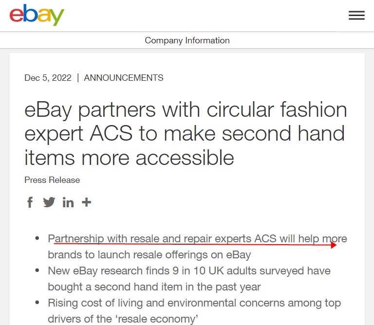 eBay德国站与Foxway合作推出“以旧换新”计划