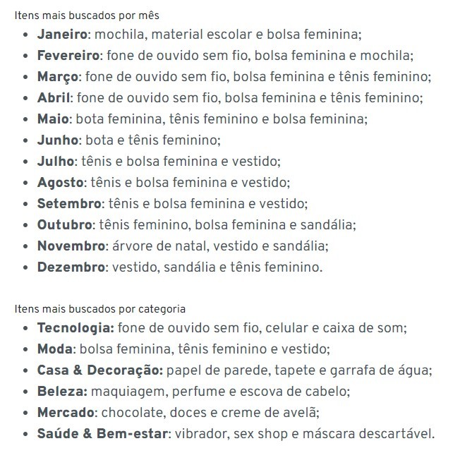 2022年Shopee巴西站点热卖类目(什么产品好卖)