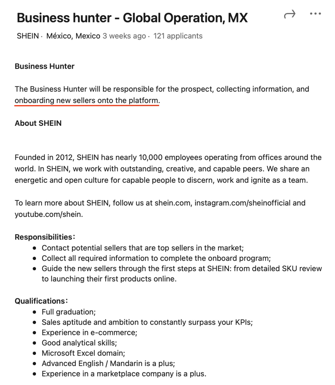 Shein将开放第三方卖家入驻？平台模式首站登录美国