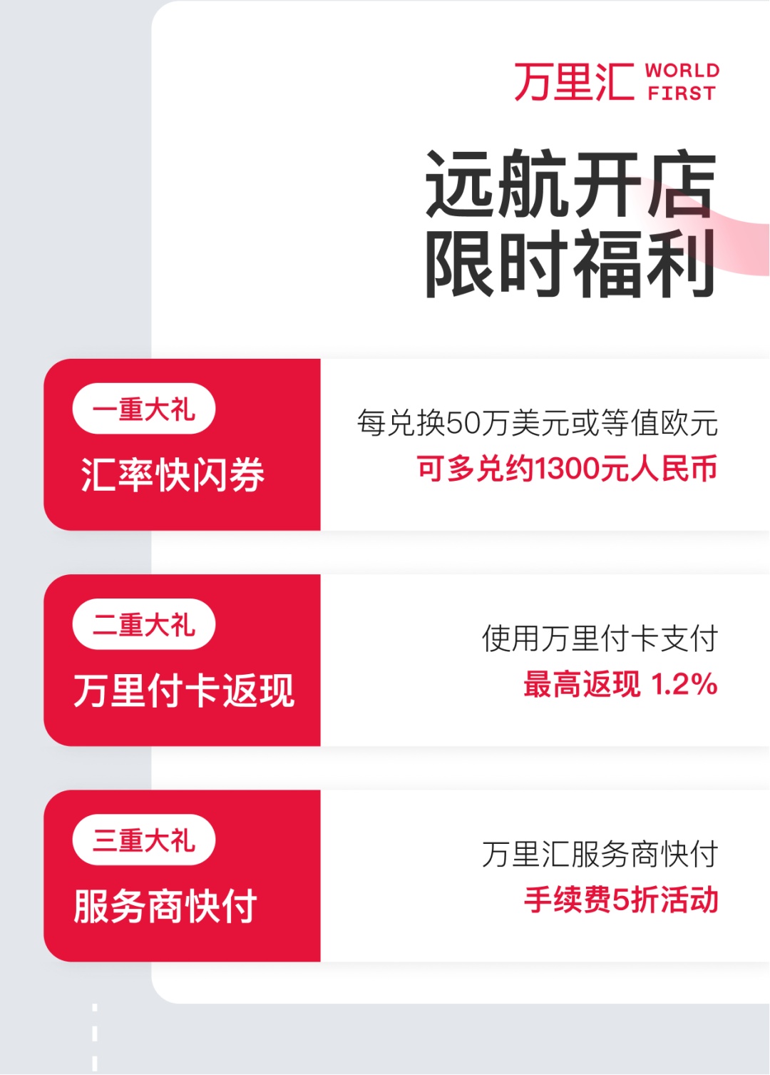 万里汇和店匠合作,卖家可享一站式开店和收款服务