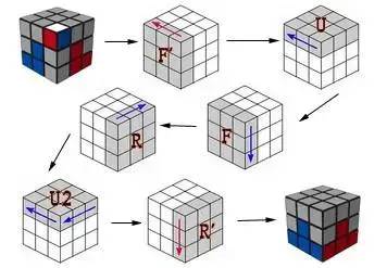三阶魔方七步还原法(三阶魔方七步还原图文教程)