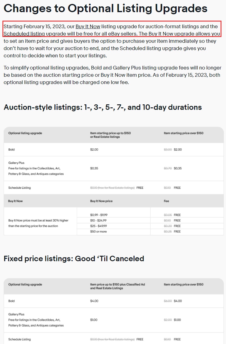 eBay发布2023冬季卖家更新:继续消除未付款订单