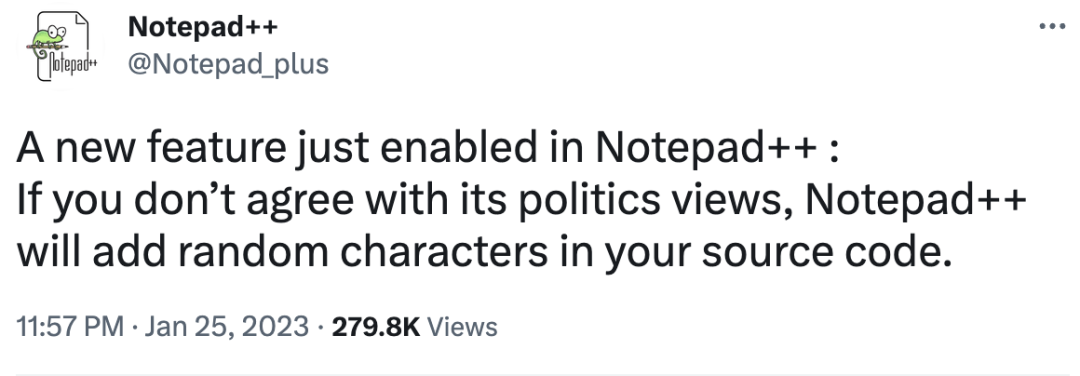Notepad++替代软件(国产文本编辑器Notepad--)