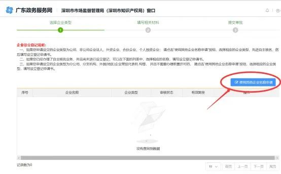 深圳营业执照网上申报入口(营业执照办理流程)