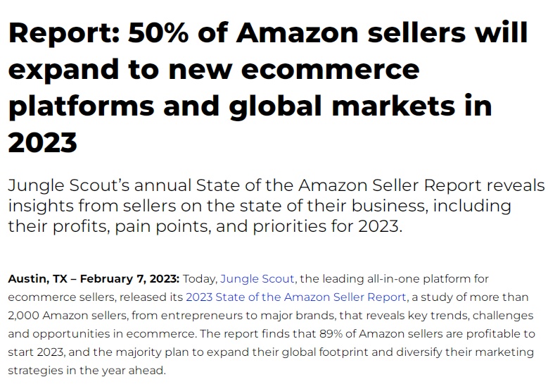 亚马逊新推物流服务,卖家可低成本拓展北美市场