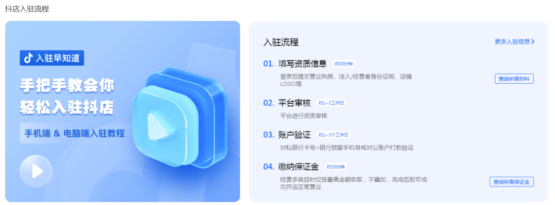 抖音小店开通流程(抖音小店入驻全流程图文详解)