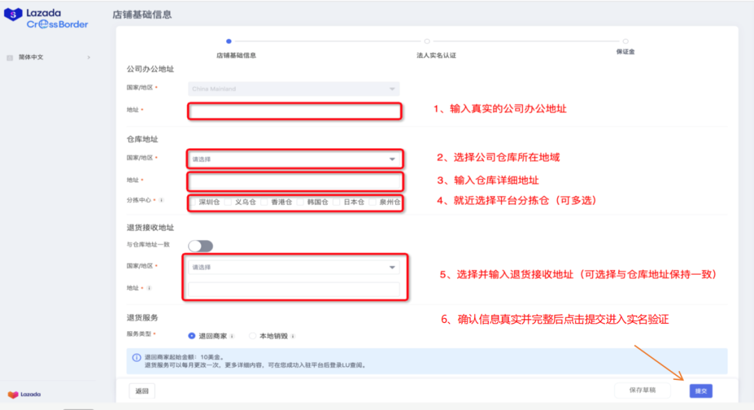 Lazada开店流程及费用(Lazada开店流程详解)