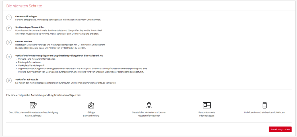 德国OTTO平台简介(OTTO入驻条件及流程)