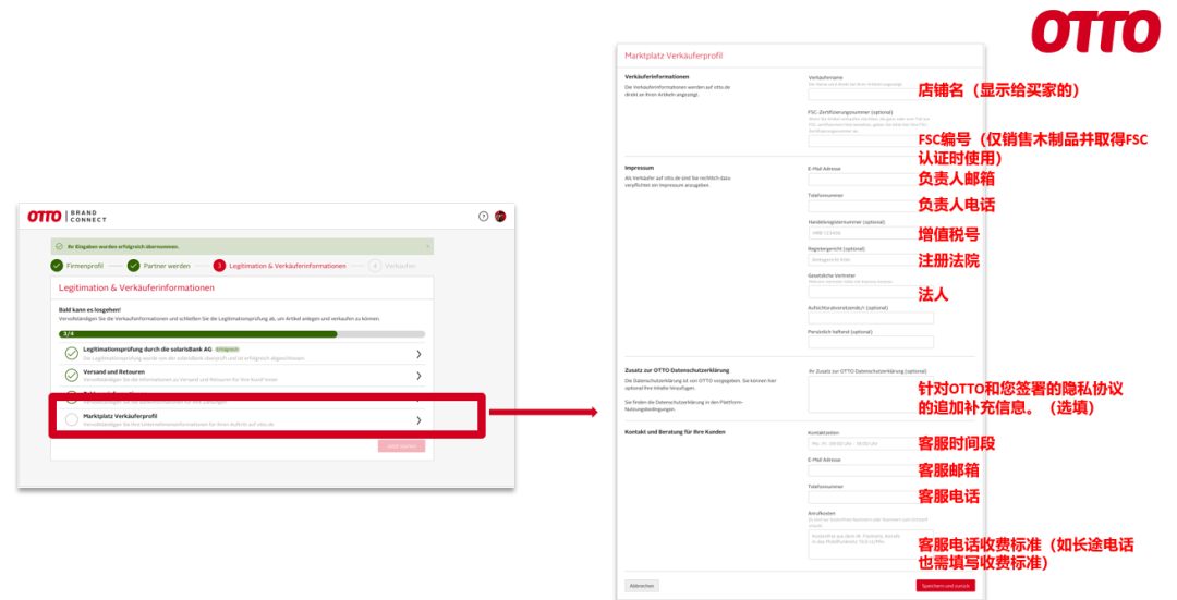 德国OTTO平台简介(OTTO入驻条件及流程)