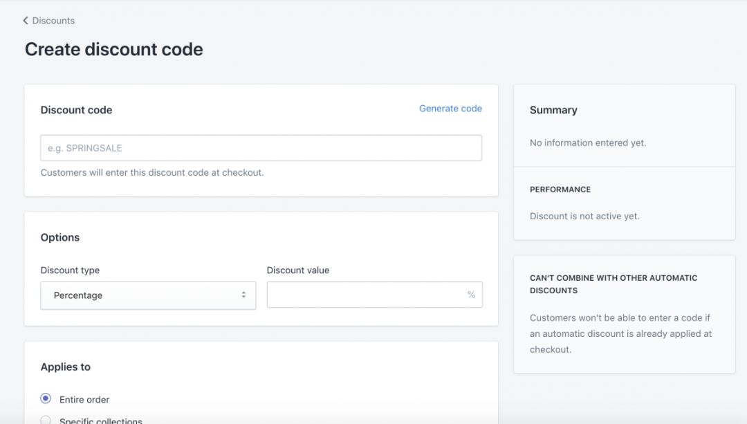Shopify建站教程(Shopify后台设置功能介绍)