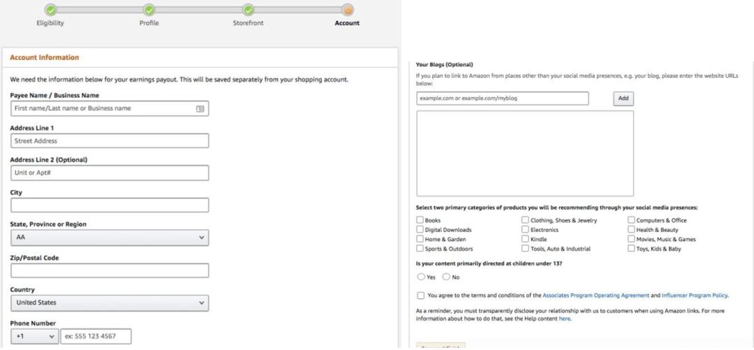 亚马逊红人计划怎么申请(附:申请条件)