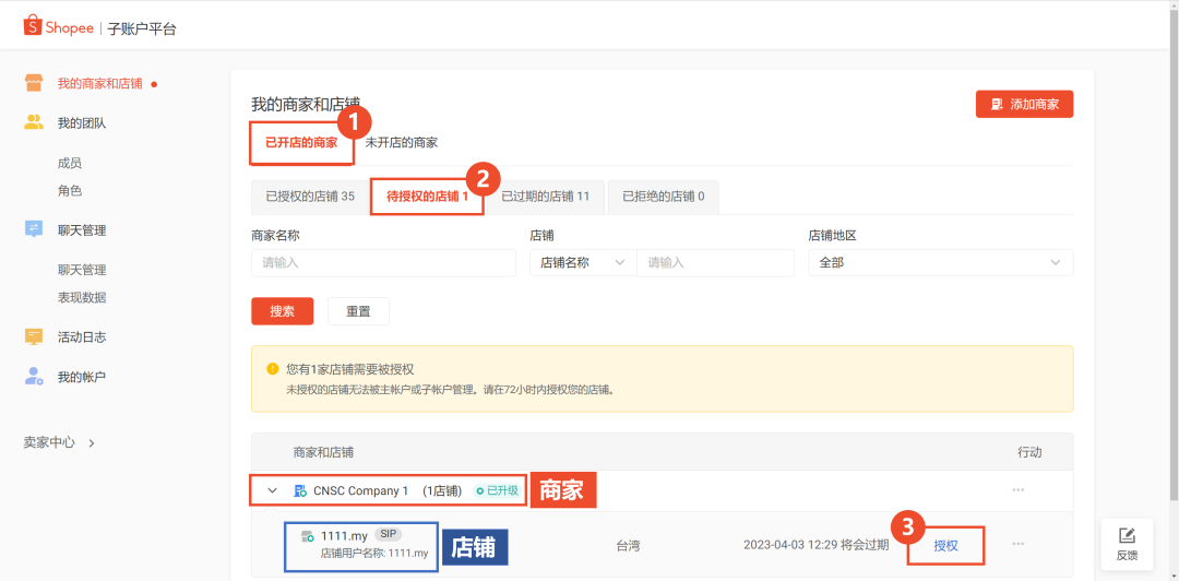 Shopee如何绑定店铺(Shopee子账户绑定店铺)