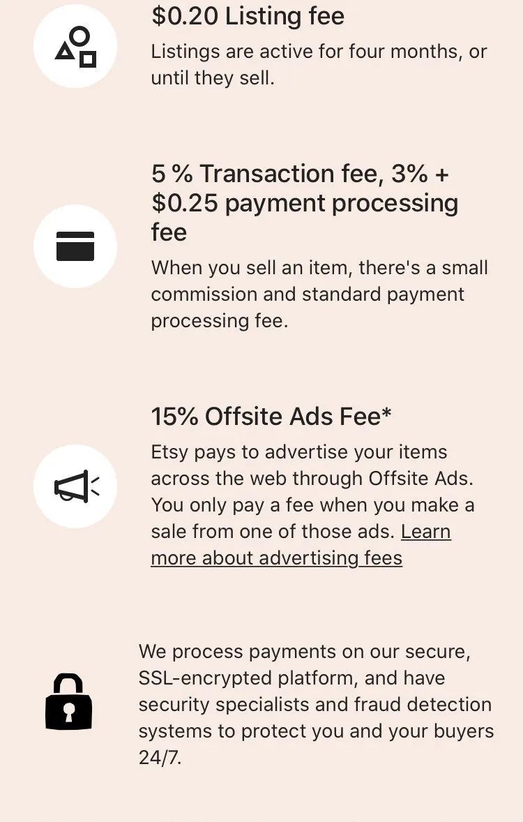 Etsy跨境电商平台(入驻要求|卖什么|平台费用)