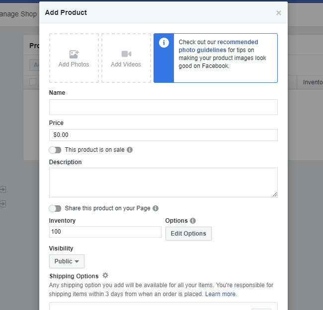 Facebook开店流程图文教程(需要什么资料)
