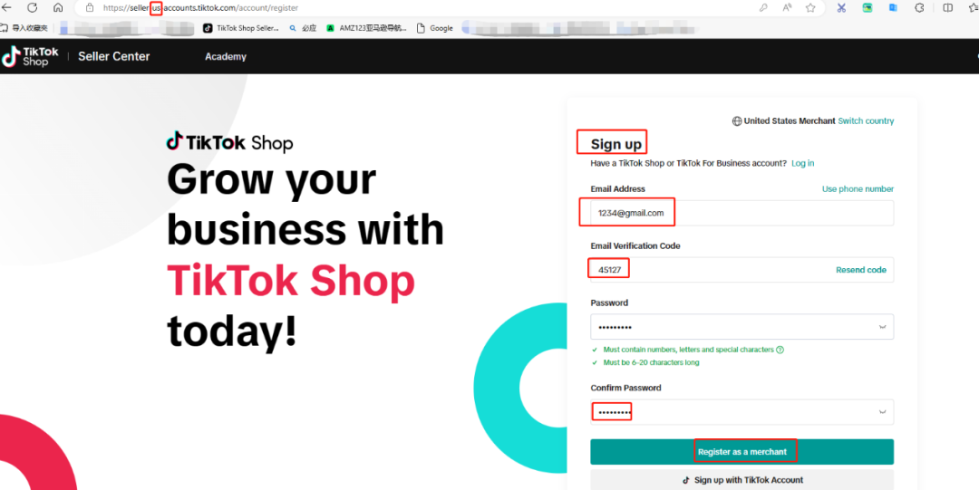 TikTok美国本土店注册流程(入驻条件及步骤)