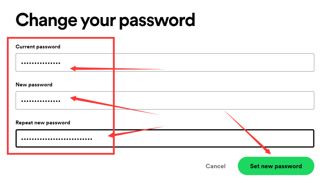 Spotify怎么改密码(Spotify忘记密码了怎么办)