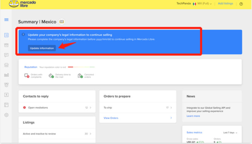美客多(MercadoLibre)KYC流程及操作教程