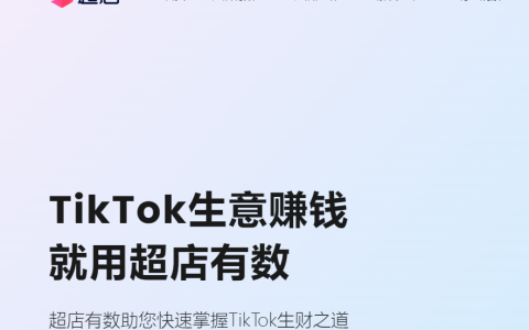 超店有数-TikTok选品营销数据分析