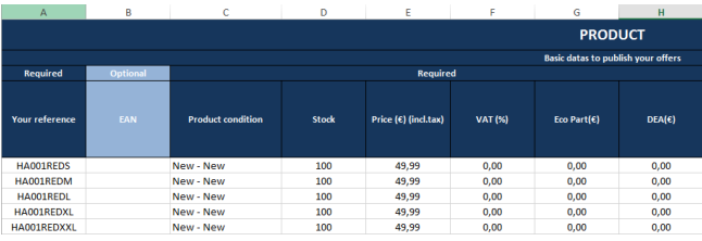 Cdiscount上传产品教程(Cdiscount产品上架步骤)