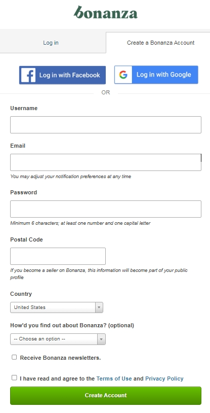 Bonanza-美国跨境电商平台