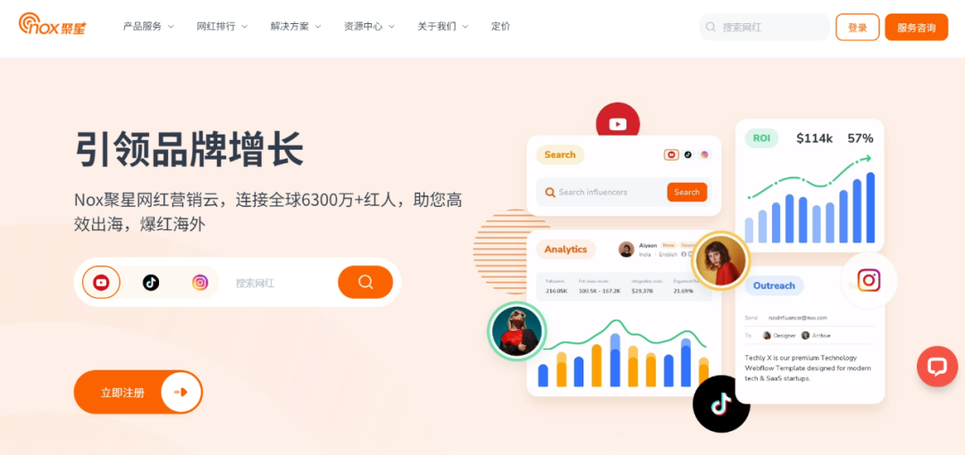 NoxInfluencer-全球领先的网红营销平台