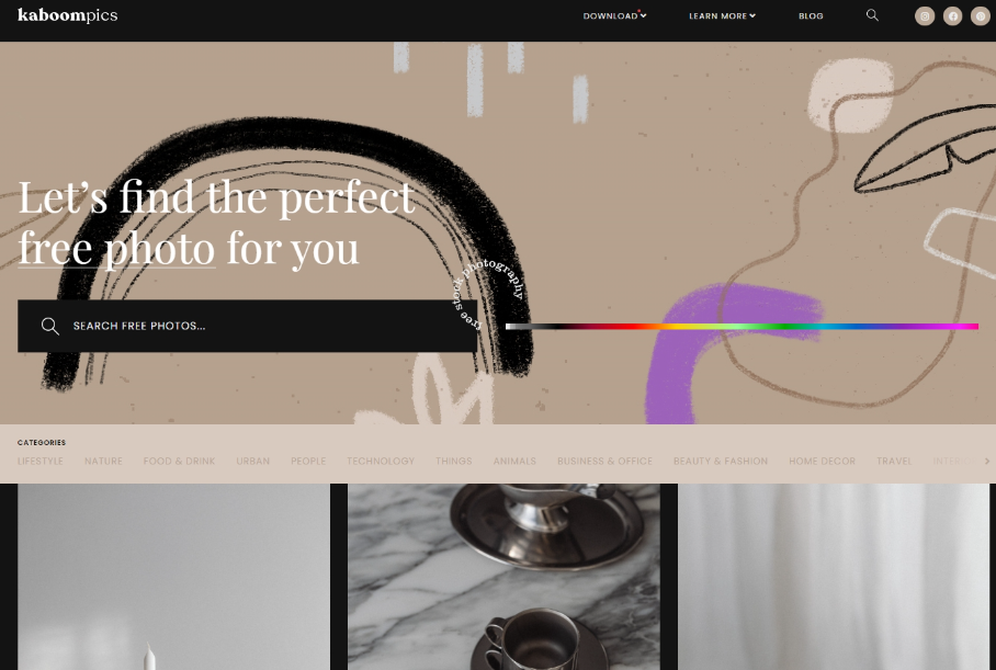 Kaboompics-免费图片素材网站