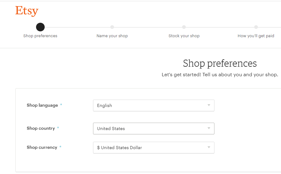 Etsy开店需要什么资料(Etsy开店流程图文教程)