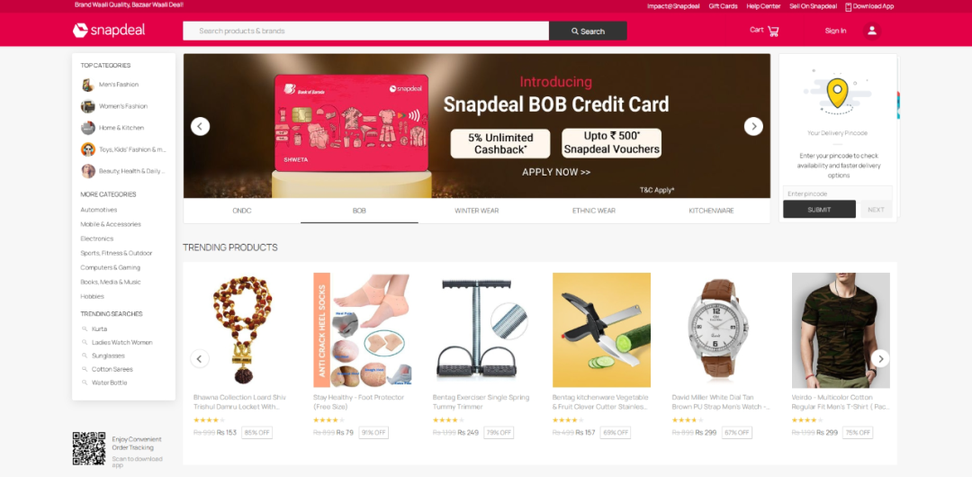 Snapdeal-印度电商平台