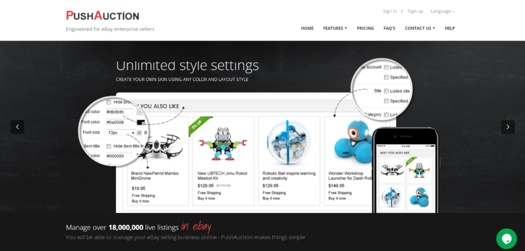 PushAuction-eBay卖家管理工具