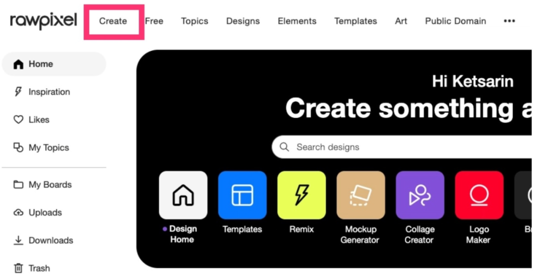 RawPixel-免费图片素材网站